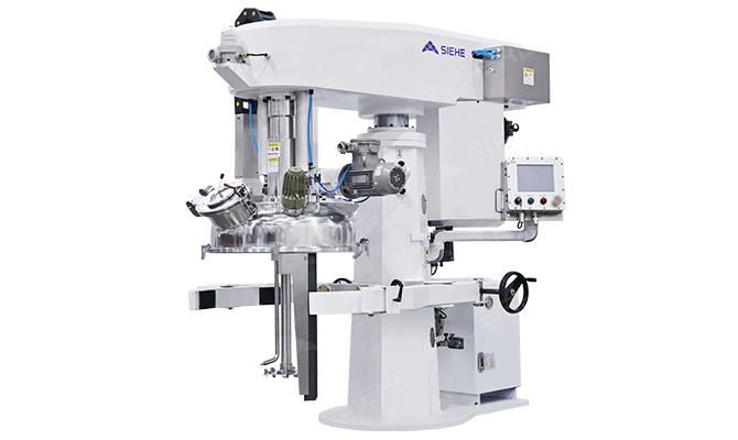 Reciprocating Vacuum Disperser With Scraper