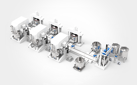 Structural adhesive production line system